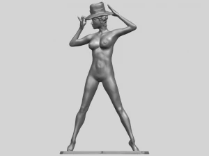 naked girl 15 3D Print Model