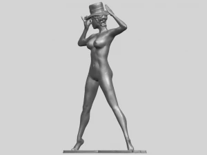 naked girl 15 3D Print Model