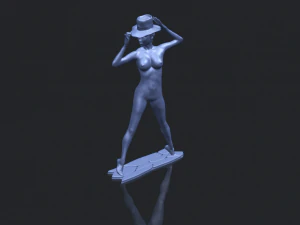 naked girl 15 3D Print Model
