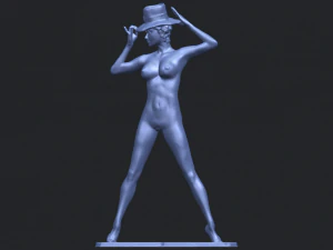 naked girl 15 3D Print Model