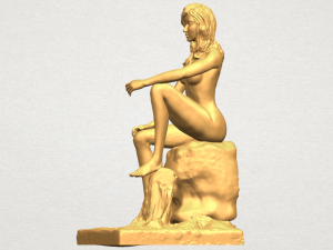 naked girl 16 Modello di stampa 3D