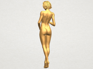 naked girl 18 Model Cetak 3D