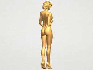 naked girl 18 Model Cetak 3D