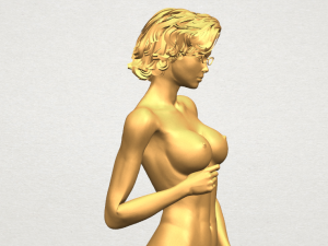 naked girl 18 Model Cetak 3D