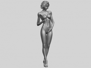 naked girl 18 Model Cetak 3D
