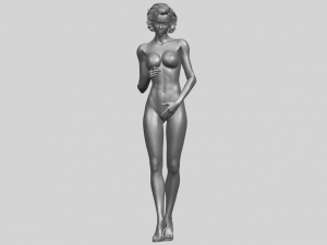 naked girl 18 Model Cetak 3D