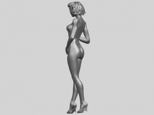 naked girl 18 Model Cetak 3D