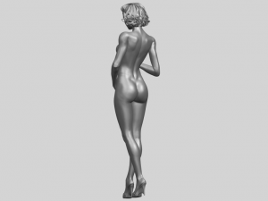 naked girl 18 Model Cetak 3D