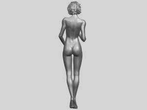 naked girl 18 Model Cetak 3D