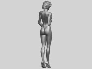 naked girl 18 Model Cetak 3D