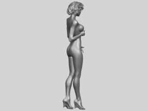 naked girl 18 Model Cetak 3D