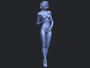 naked girl 18 Model Cetak 3D