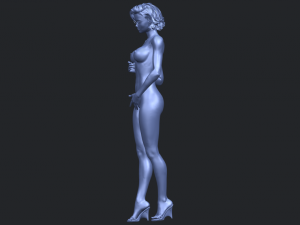 naked girl 18 Model Cetak 3D