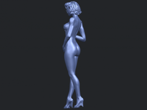 naked girl 18 Model Cetak 3D