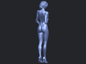 naked girl 18 Model Cetak 3D