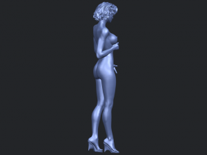 naked girl 18 Model Cetak 3D