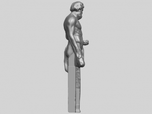 sculpture of a man 03 3D Print Model