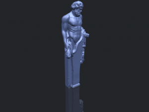 sculpture of a man 03 3D Print Model