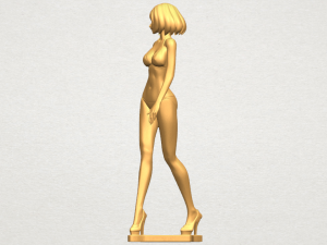 sexy girl 04 3Dプリントモデル