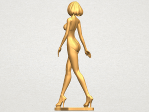 sexy girl 04 3Dプリントモデル