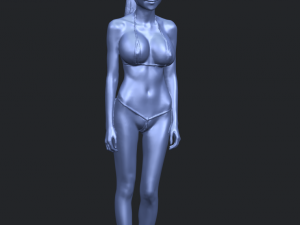 sexy girl 05 Modèles 3D en vedette