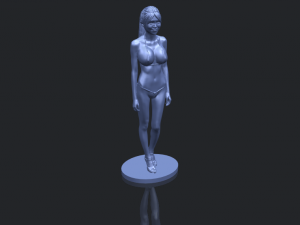 sexy girl 05 Modèles 3D en vedette