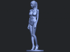 sexy girl 05 Modèles 3D en vedette