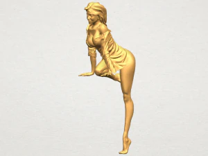 sexy girl 06 3D Print Model