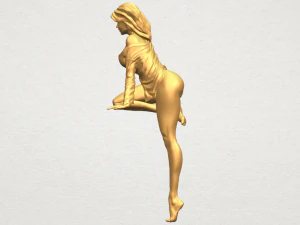 sexy girl 06 3D Print Model