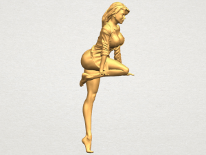 sexy girl 06 Model Cetak 3D