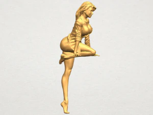 sexy girl 06 3D Print Model