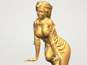 sexy girl 06 Model Cetak 3D