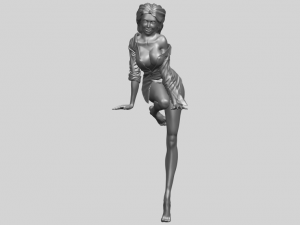 sexy girl 06 Model Cetak 3D