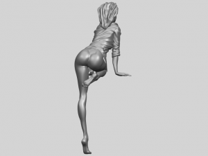 sexy girl 06 Model Cetak 3D