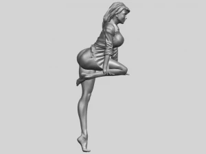 sexy girl 06 3D Print Model