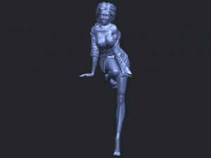 sexy girl 06 Model Cetak 3D