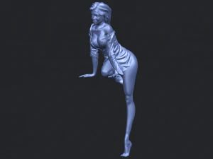 sexy girl 06 3D Print Model