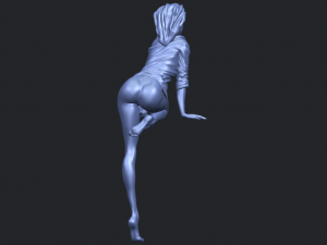 sexy girl 06 Model Cetak 3D
