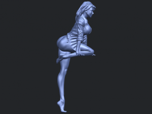 sexy girl 06 Model Cetak 3D