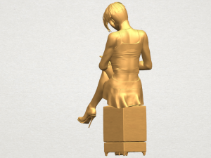 beautiful girl 05 Modelo de Impressão 3D
