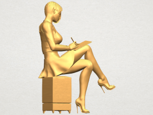 beautiful girl 05 Modelo de Impressão 3D