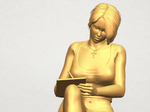 beautiful girl 05 3D Print Model