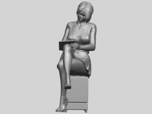 beautiful girl 05 Modelo de Impressão 3D