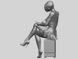 beautiful girl 05 Modelo de Impressão 3D