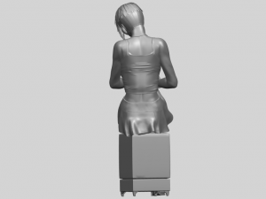 beautiful girl 05 Modelo de Impressão 3D
