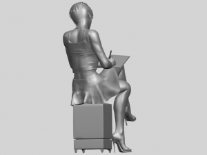 beautiful girl 05 Modelo de Impressão 3D