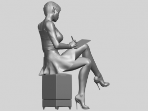 beautiful girl 05 Modelo de Impressão 3D