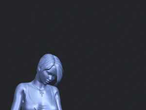 beautiful girl 05 3D Print Model