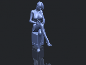 beautiful girl 05 Modelo de Impressão 3D