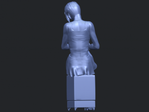 beautiful girl 05 Modelo de Impressão 3D
